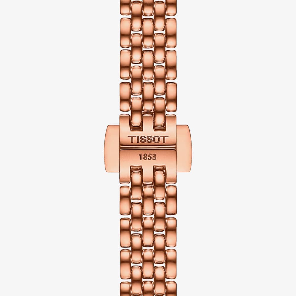 Tissot Lovely Round Rose Gold Plated Watch T140.009.33.111.00