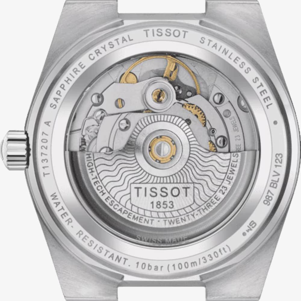 Tissot Ladies PRX Powermatic 80 Green Dial Watch T137.207.11.091.00