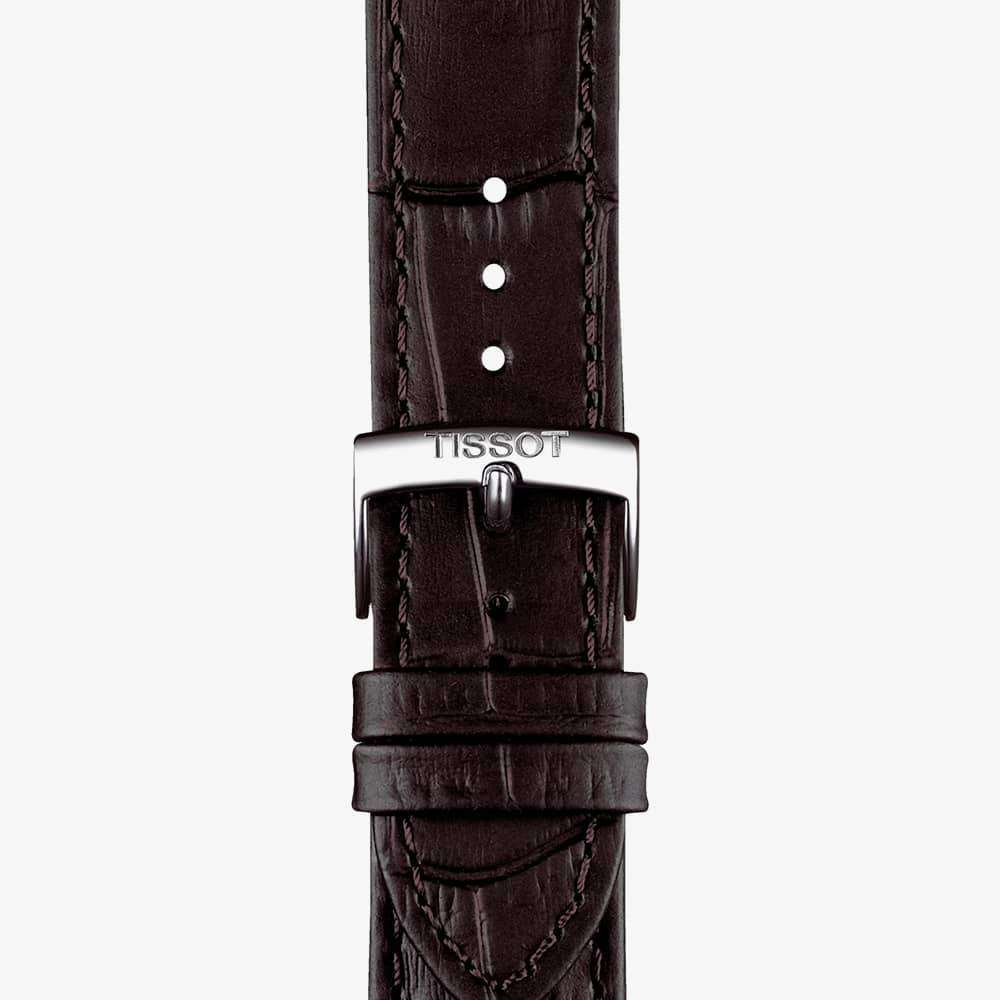 Tissot PR 100 Brown Leather Watch T1504101603100