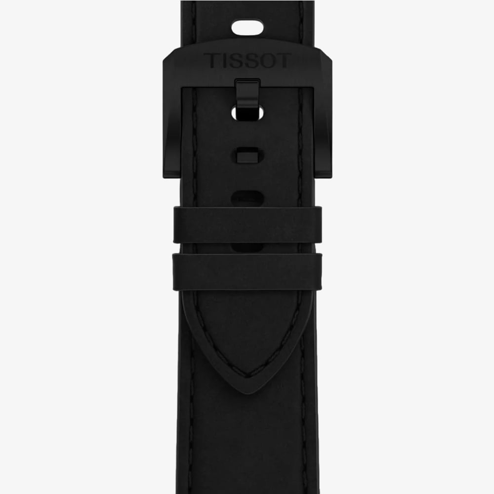Tissot Mens PRC100 Black Leather Strap Watch T151.422.36.051.00