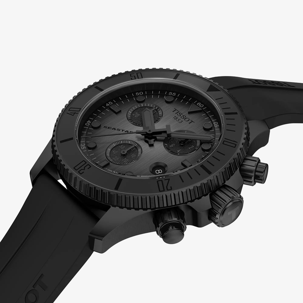 Tissot Seastar 1000 Chronograph Black Watch T120.217.37.061.00