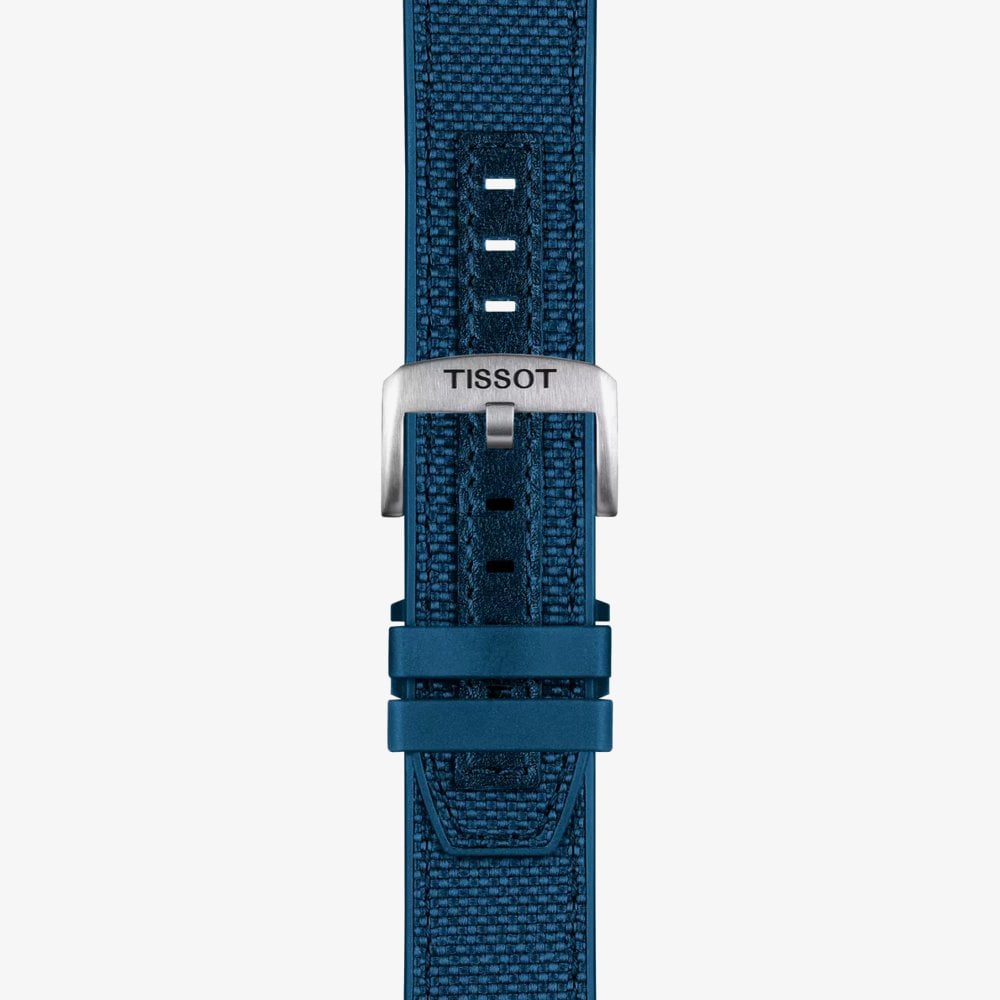 Tissot Mens T-Touch Connect Solar 47.5mm Blue Strap Smartwatch T121.420.47.051.06