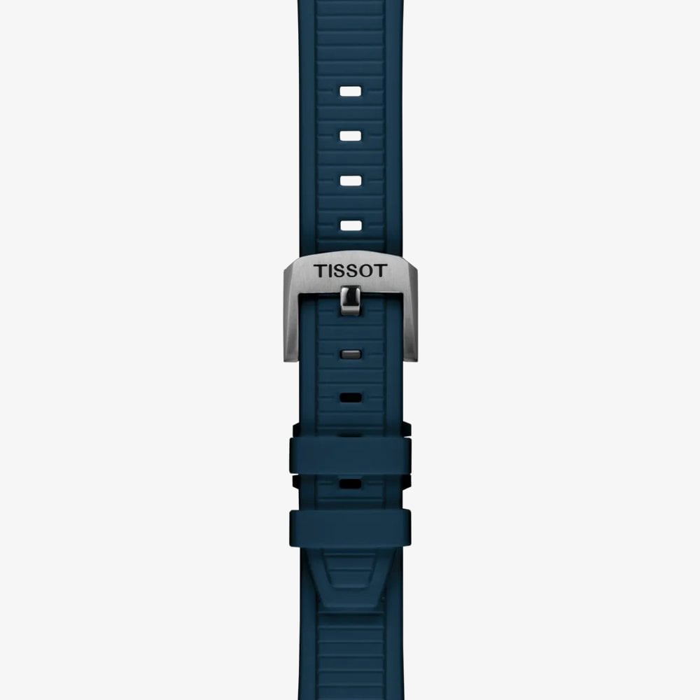 Tissot T-Race 38mm Blue Chronograph Watch T141.817.17.041.00