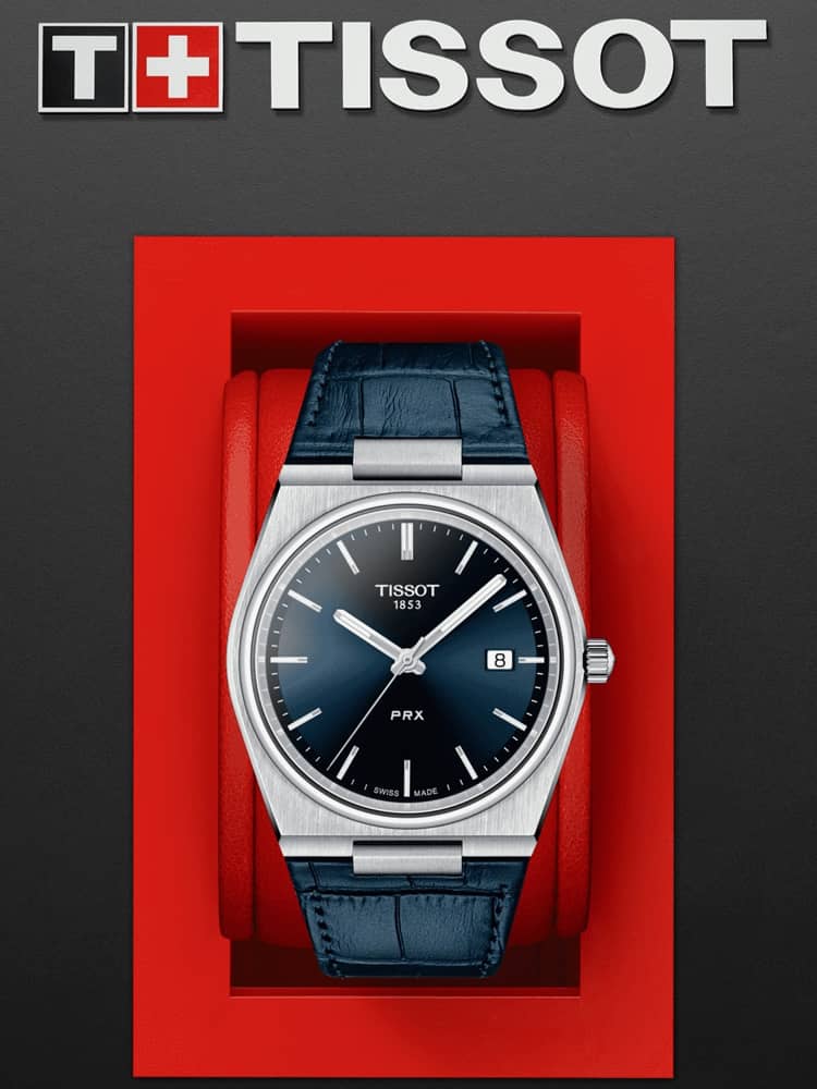 Tissot Mens PRX 80 Blue Watch T137.410.16.041.00