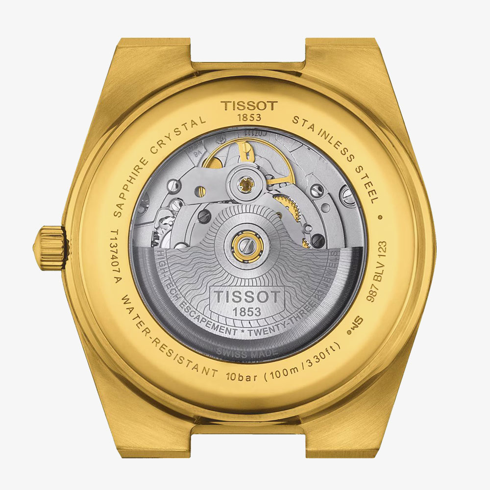 Tissot PRX Powermatic 80 Mens Gold Automatic Watch T137.407.33.021.00