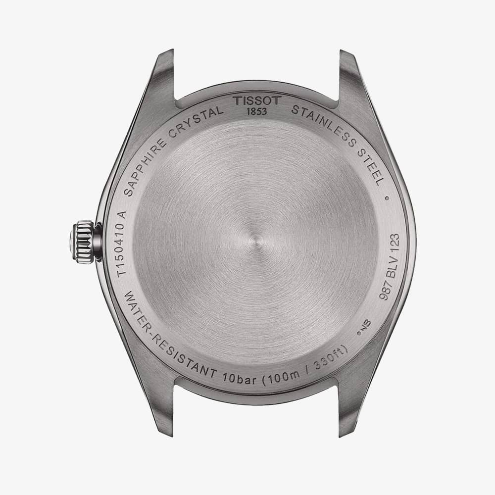 Tissot PR 100 Silver & Blue Watch T150.410.11.041.00