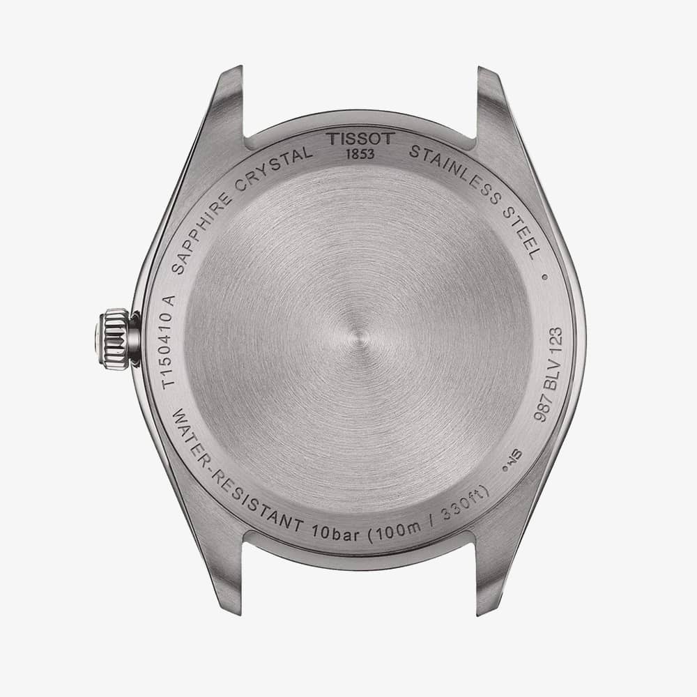 Tissot PR 100 Silver & Black Watch T1504101105100