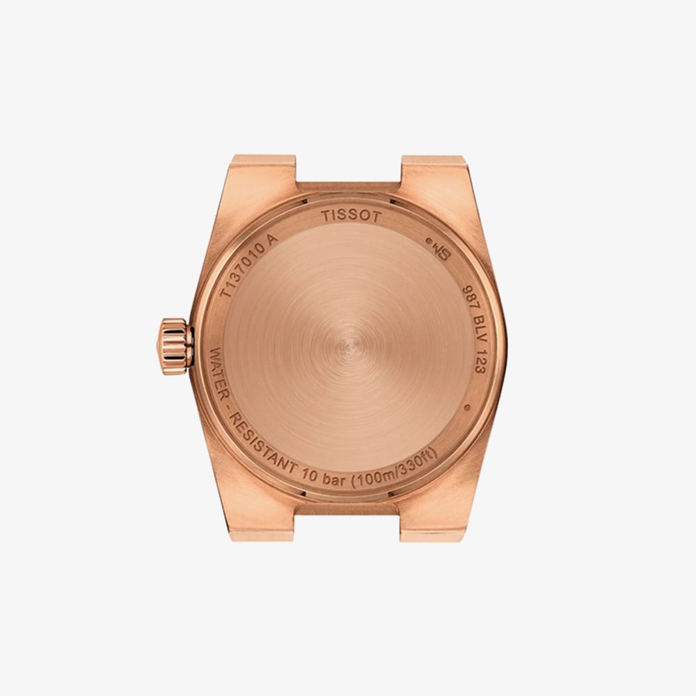 Tissot Ladies T-Classic PRX Diamond Rose Gold Tone Watch T137.010.33.506.00