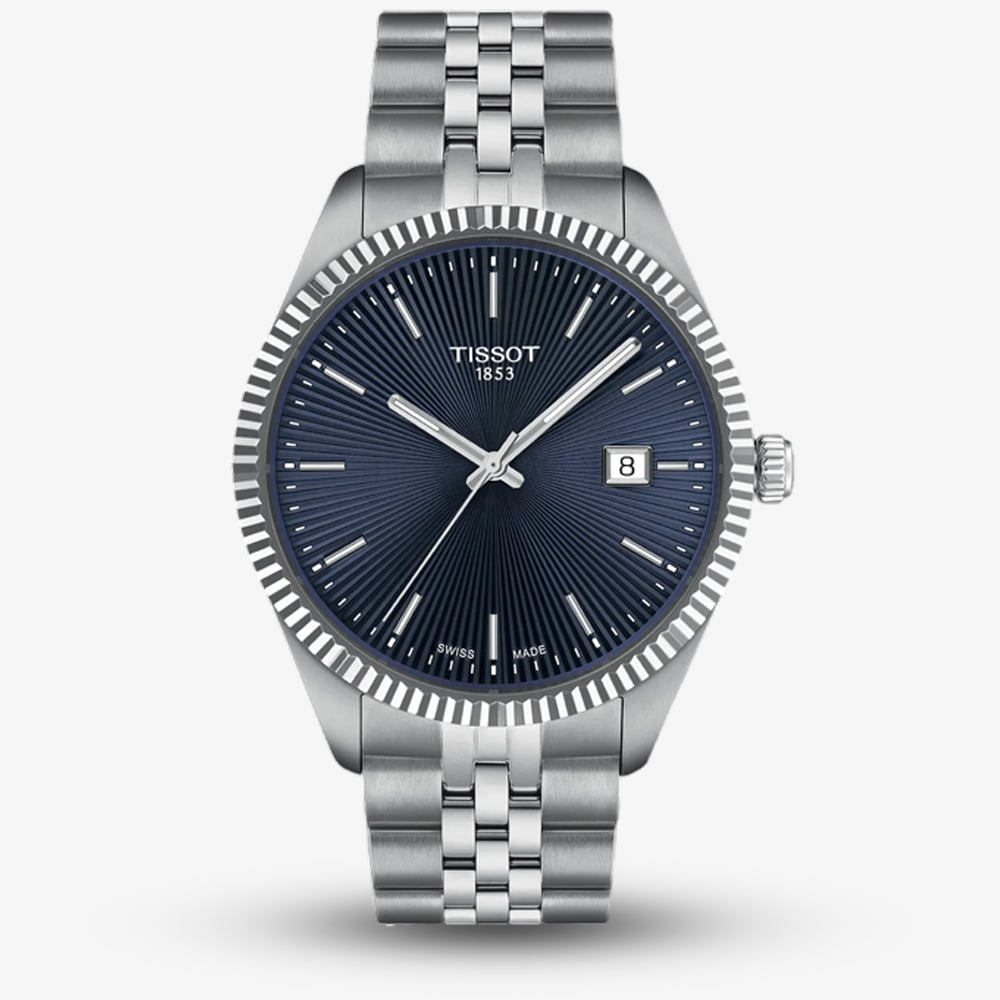 Tissot Mens Ballade Navy Blue Dial Watch T156.410.11.041.00