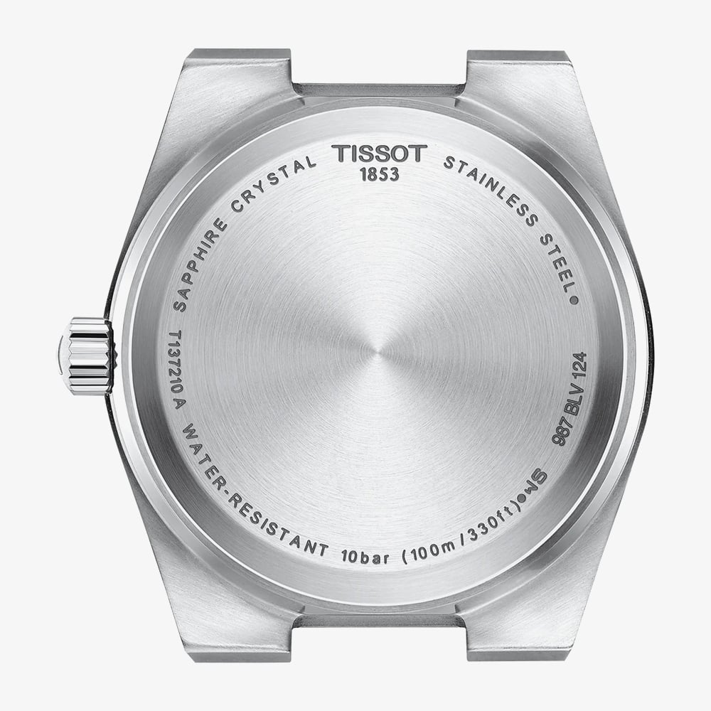 Tissot PRX Silver Tone Red Dial Watch T137.210.11.421.00