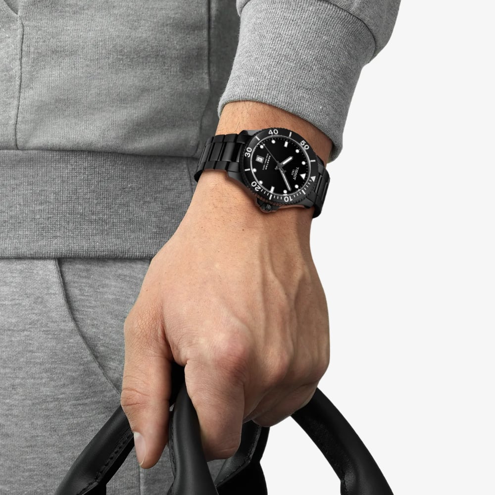 Tissot Mens Seastar Black Watch T120.410.33.051.00