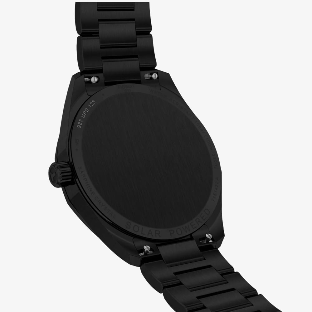 Tissot Mens PRC100 Black Solar Quartz Watch T151.422.33.051.00