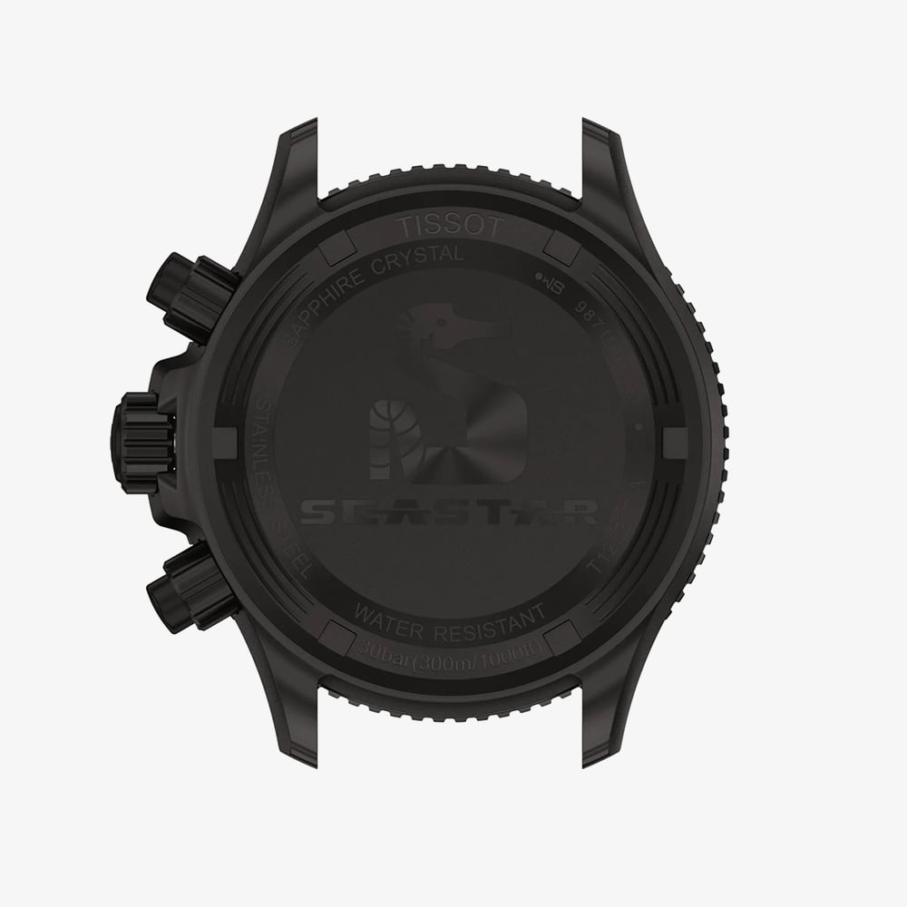 Tissot Seastar 1000 Chronograph 38mm Black Watch T120.217.33.061.00
