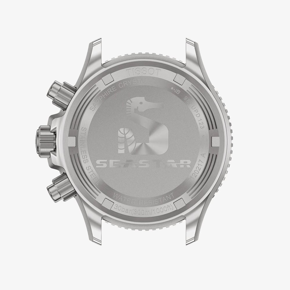 Tissot Seastar 1000 Stainless Steel & Black Chronograph Watch T120.217.11.061.00