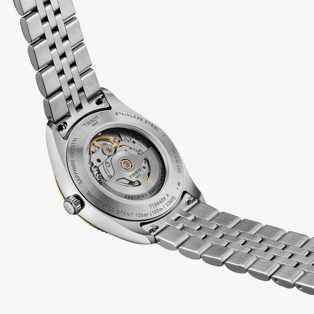 Tissot Mens Ballade Powermatic 80 Two Tone Watch T156.408.22.033.00