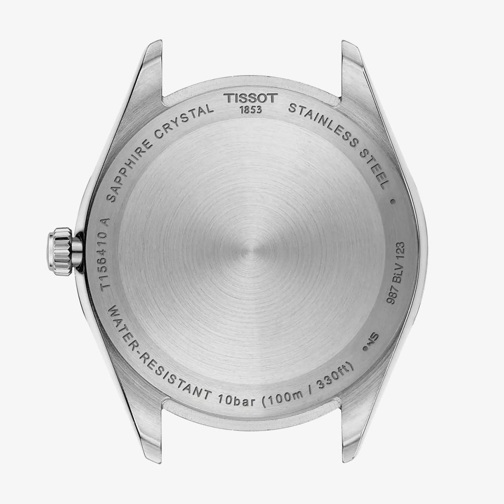 Tissot Mens Ballade Brown Dial Two Tone Bracelet Watch T156.410.22.291.01