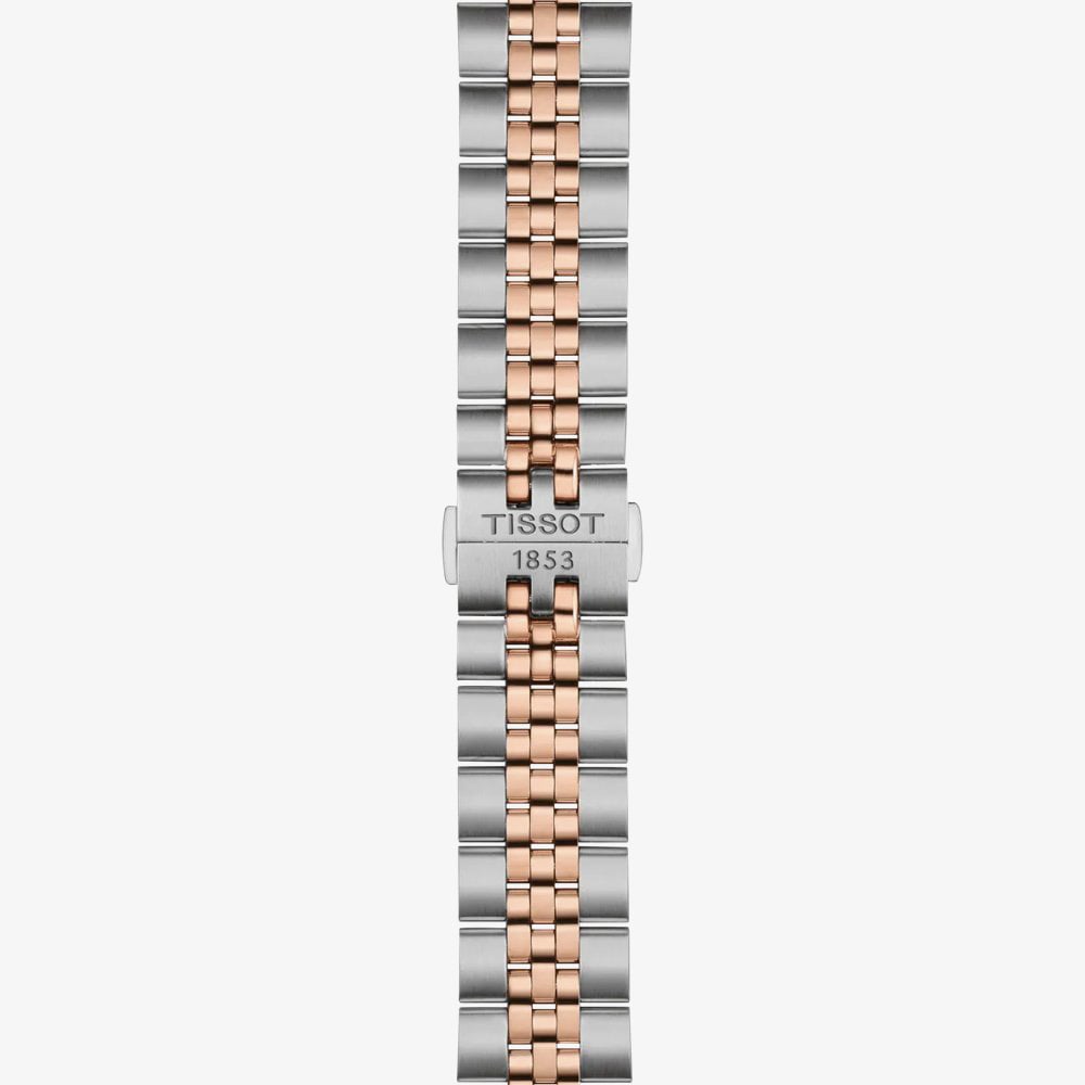 Tissot Mens Ballade Brown Dial Two Tone Bracelet Watch T156.410.22.291.01