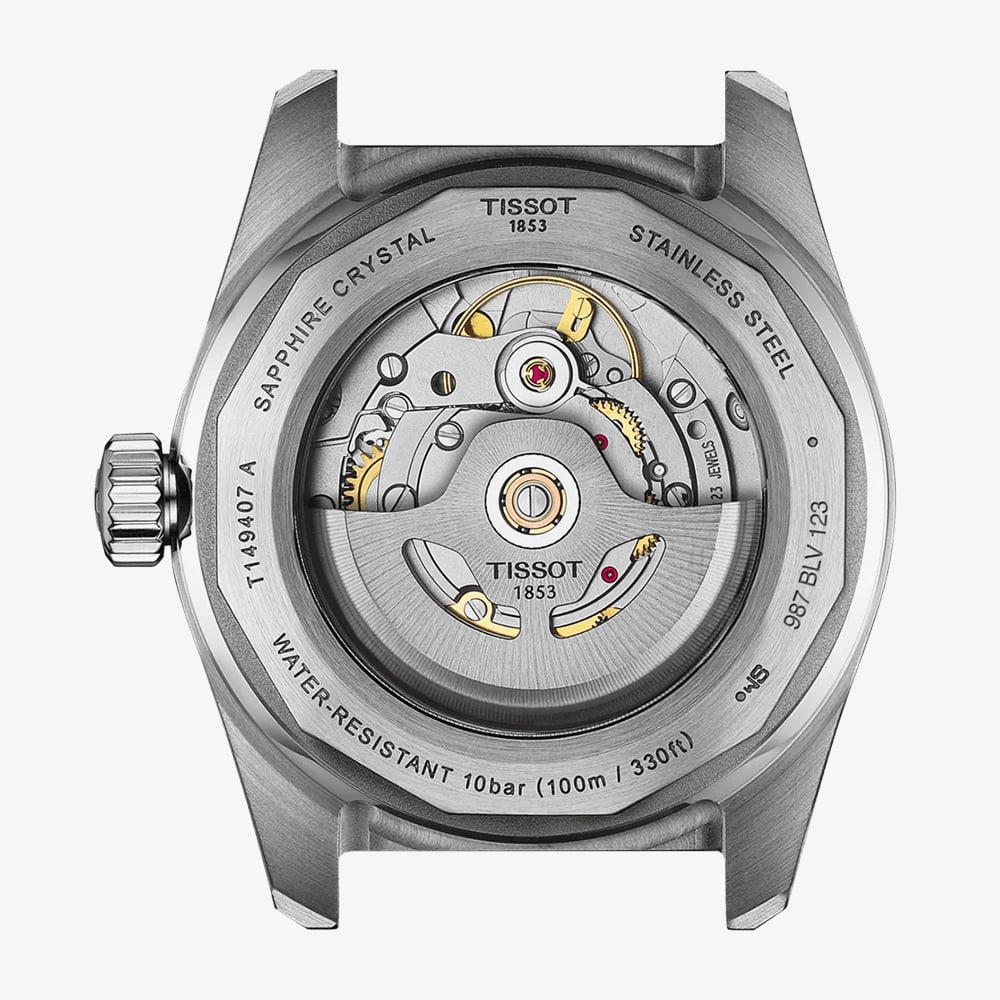 Tissot Mens PR516 38mm White Bracelet Watch T149.407.11.031.00