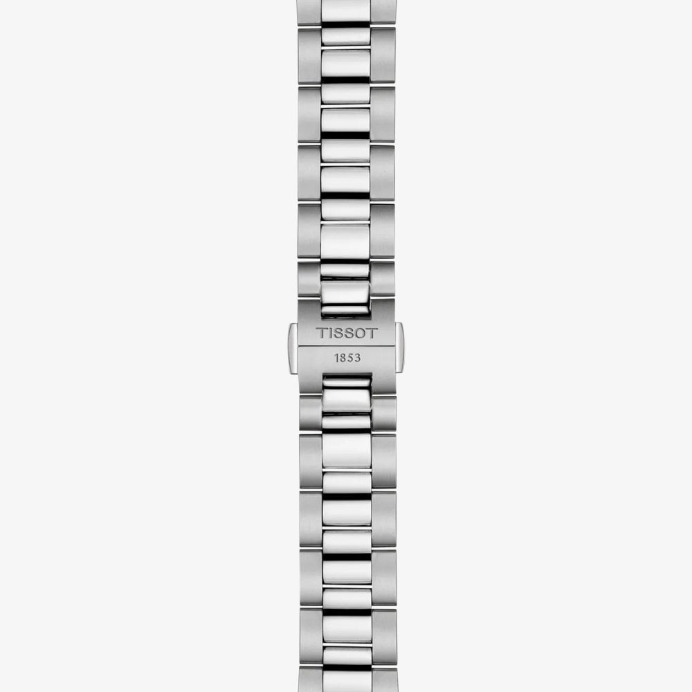 Tissot Mens Gentleman 38mm Powermatic 80 Green Dial Bracelet Watch T165.807.11.091.00