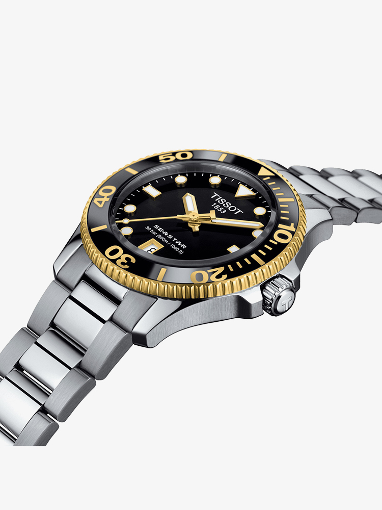 Tissot Seastar 1000 Black Dial Watch T120.210.21.051.00