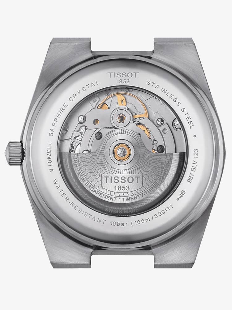 Tissot Mens PRX Powermatic 80 Automatic Green Watch T137.407.11.091.00