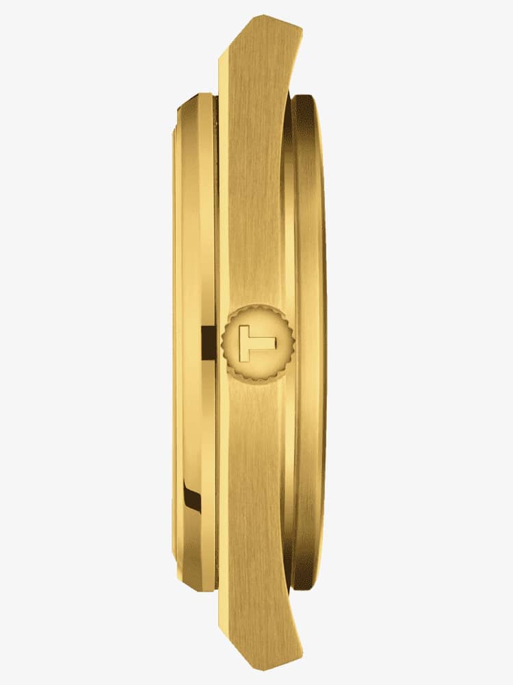 Tissot Mens PRX Gold Plated Watch T137.410.33.021.00