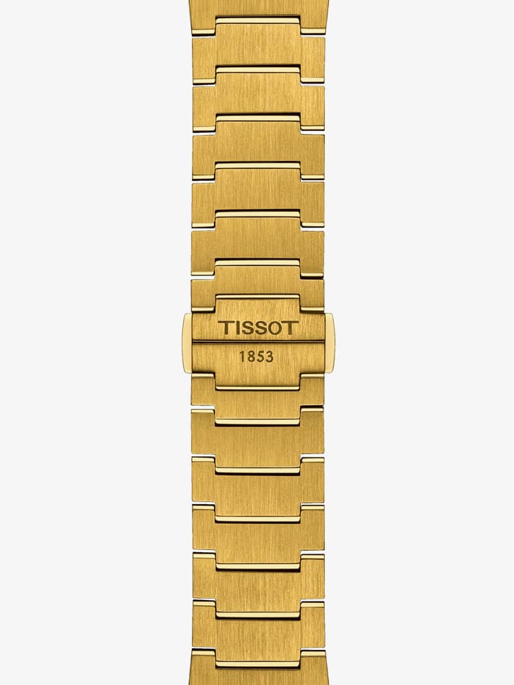 Tissot Mens PRX Gold Plated Watch T137.410.33.021.00