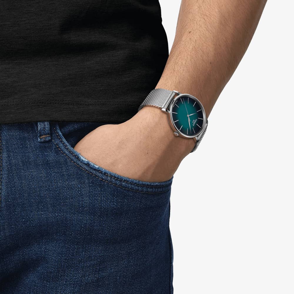 Tissot Everytime Gent Blue Mesh Watch T143.410.11.091.00