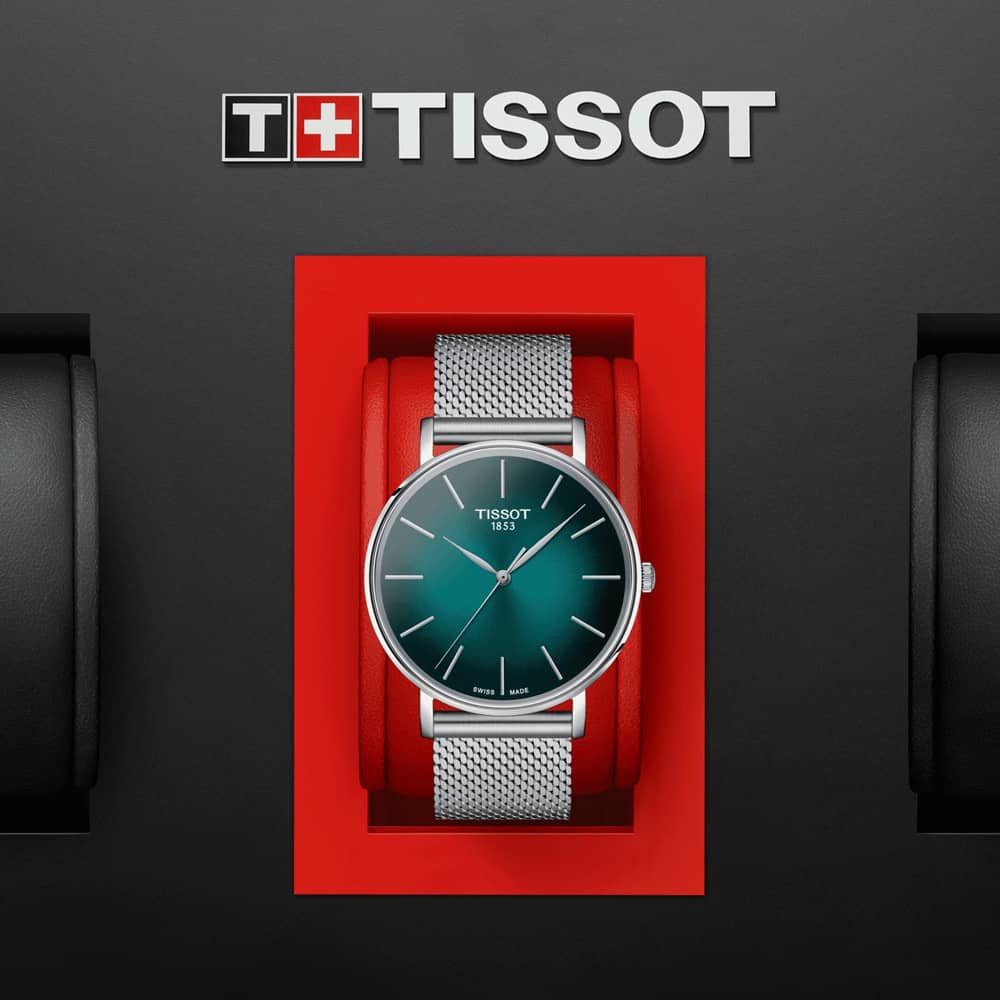 Tissot Everytime Gent Blue Mesh Watch T143.410.11.091.00