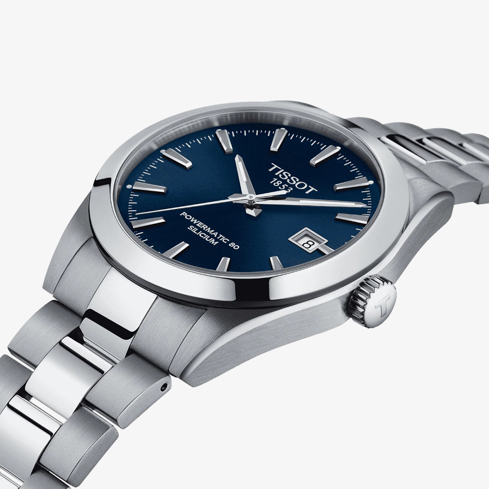 Tissot Gentlemens Powermatic 80 Silicium Watch T127.407.11.041.00