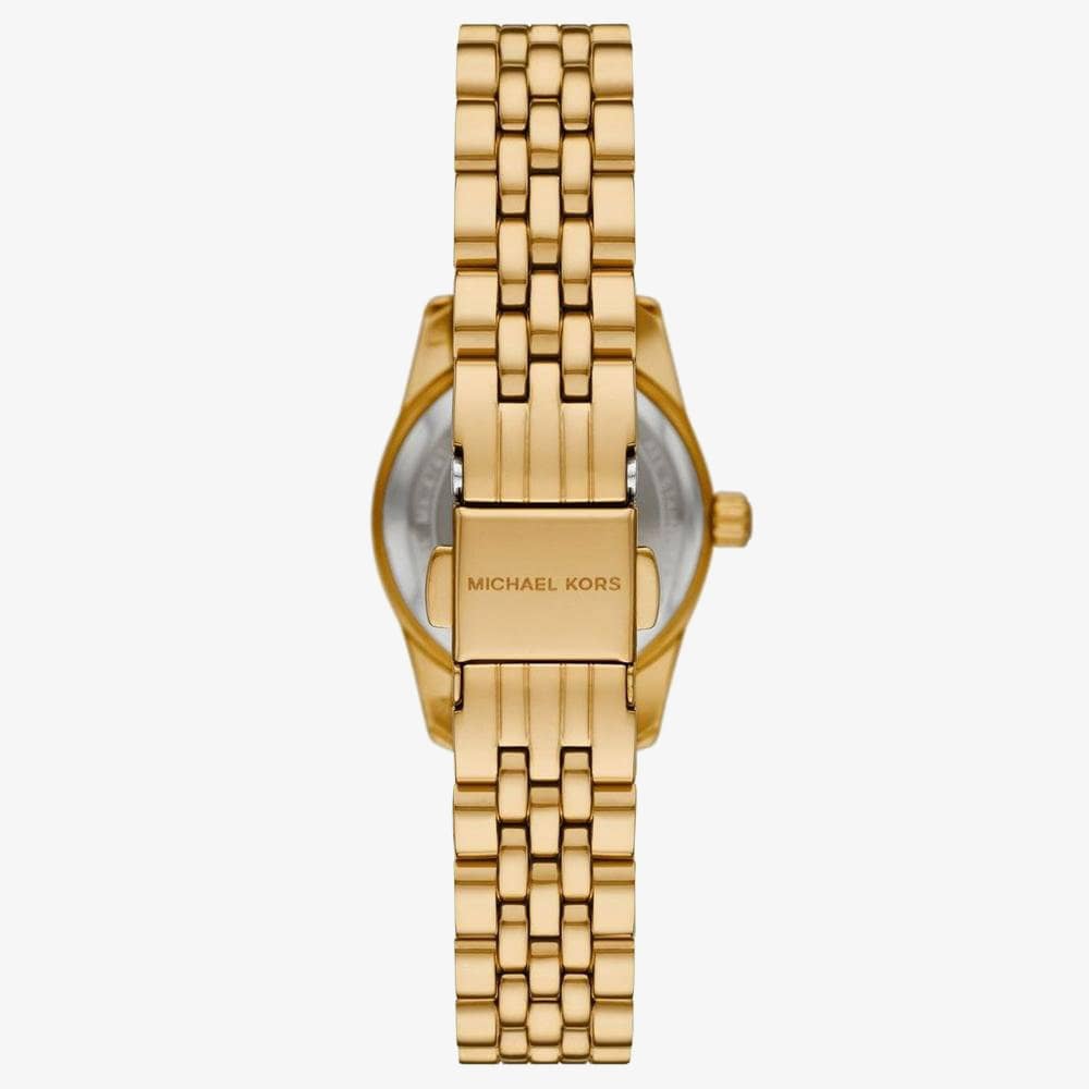 Michael Kors Lexington Gold Tone Crystal Watch MK4741