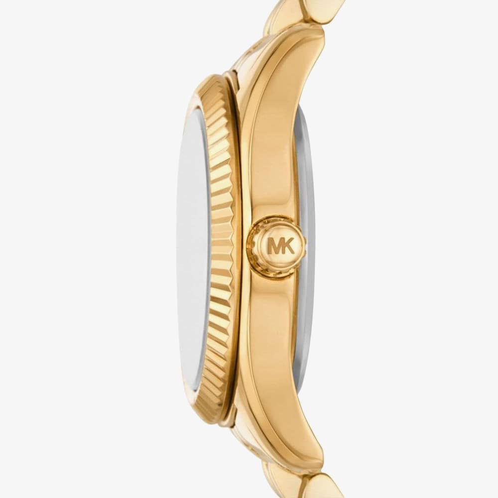 Michael Kors Lexington Gold Tone Crystal Watch MK4741