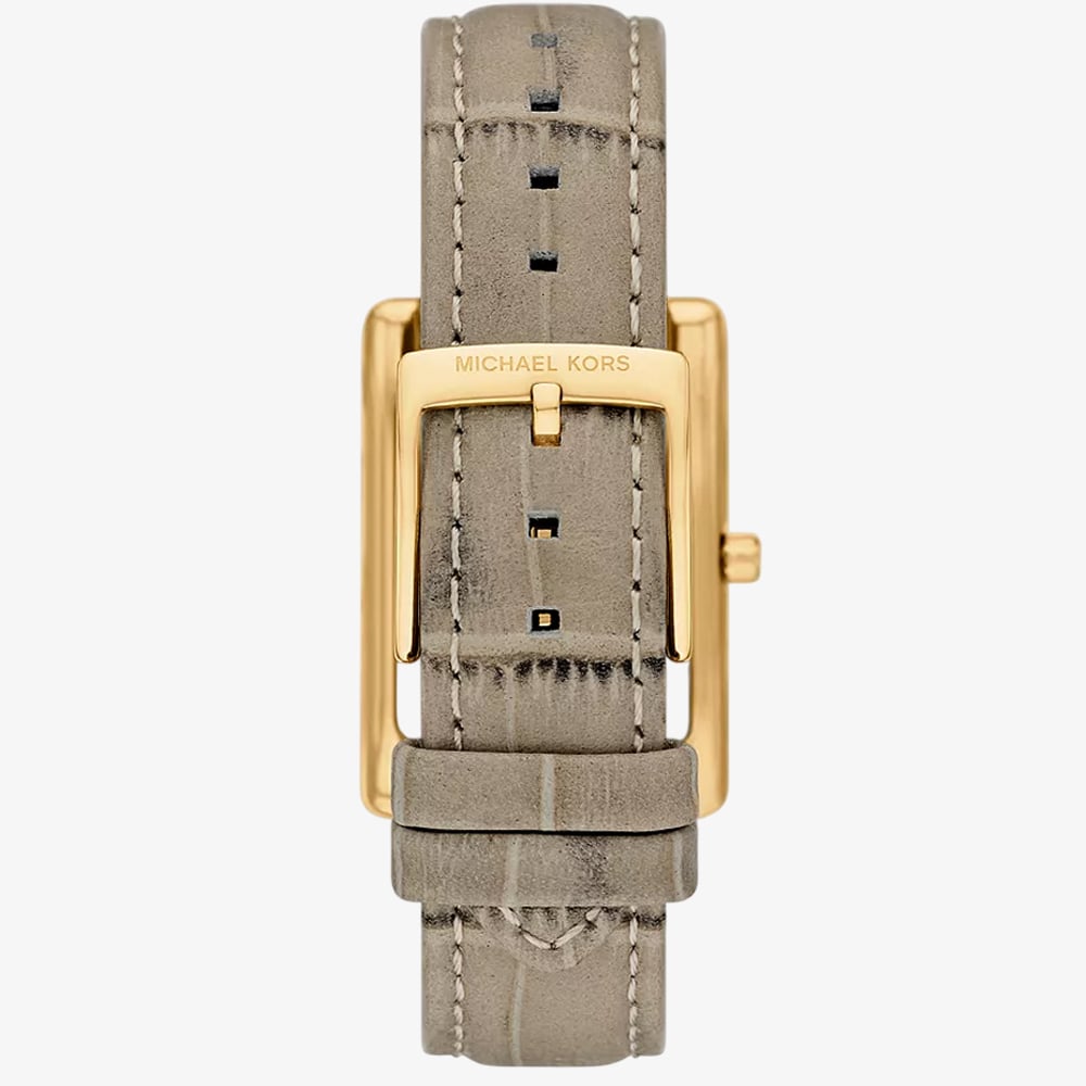 Michael Kors Ladies Essex Nude Leather Strap Watch MK4964