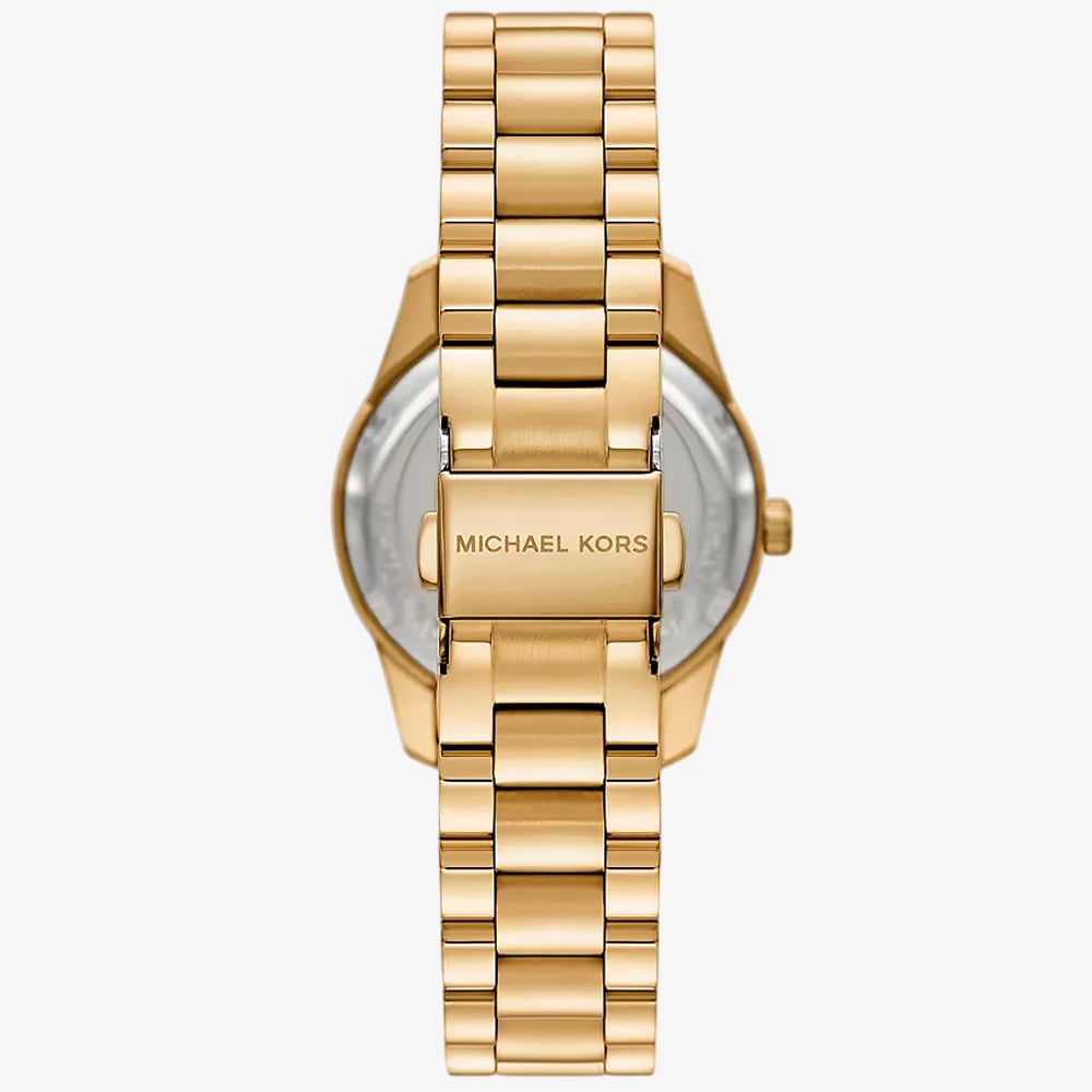 Michael Kors Ladies Lexington Gold Chronograph Watch MK4982
