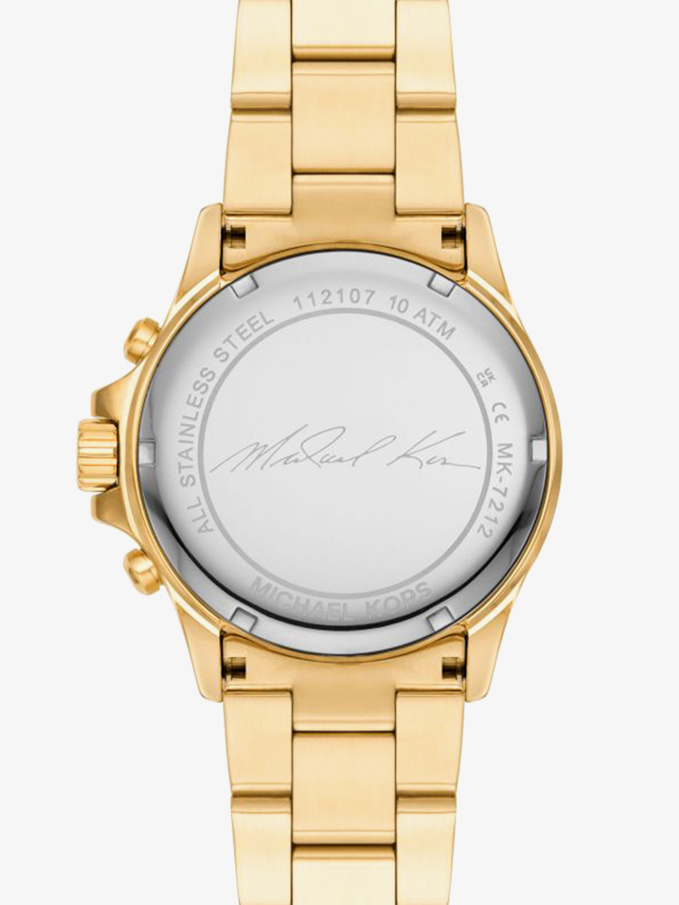 Michael Kors Ladies Everest Chronograph Silver Dial Watch MK7212