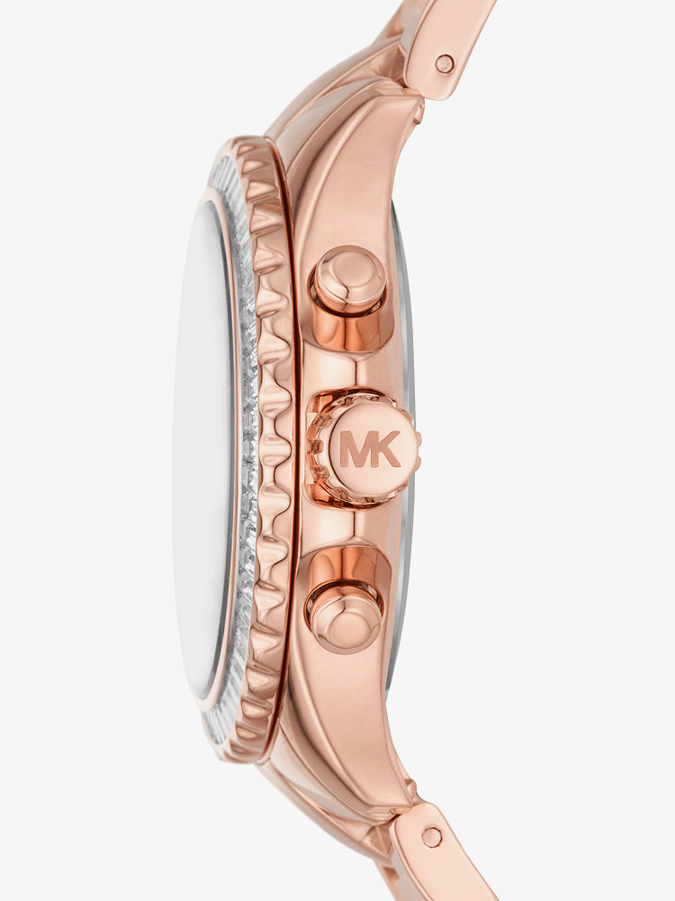Michael Kors Ladies Everest Rose Gold Watch MK7213