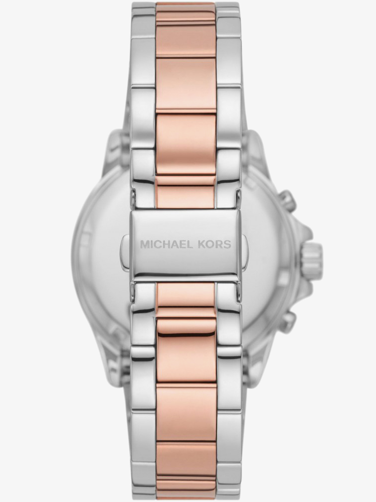 Michael Kors Ladies Everest Two Colour Rose gold Plated Watch MK7214