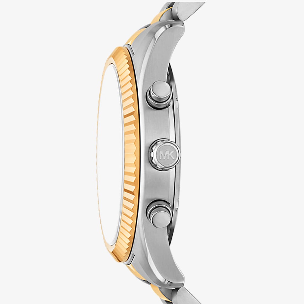 Michael Kors Mens Lexington Two-Tone Chronograph Watch MK9207