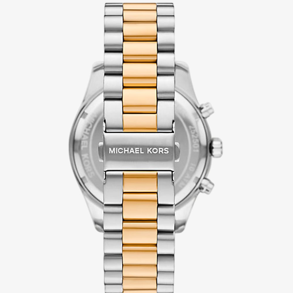 Michael Kors Mens Lexington Two-Tone Chronograph Watch MK9207