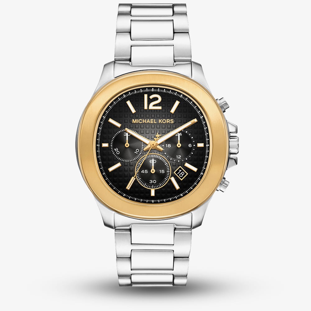 Click to view product details and reviews for Michael Kors Mens Sage Black Dial Chronograph Watch Mk9212.