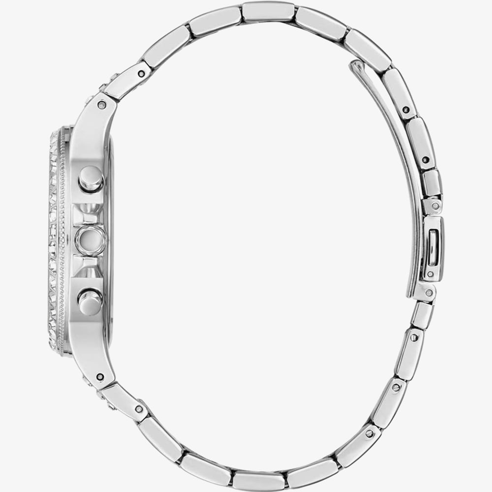 Guess Ladies Moonlight Silver Crystals Watch GW0320L1