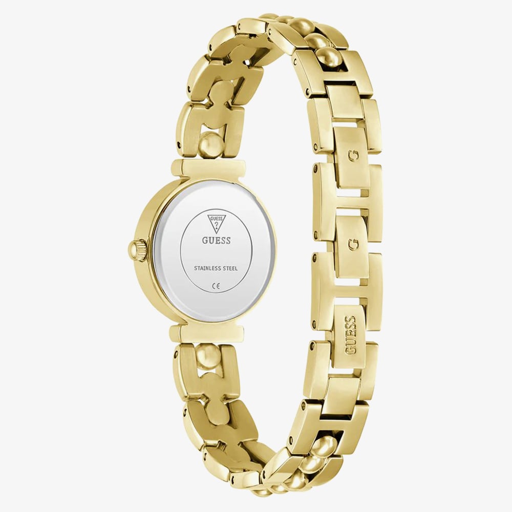 Guess Ladies Leena Gold Tone Bracelet Watch GW0994L2