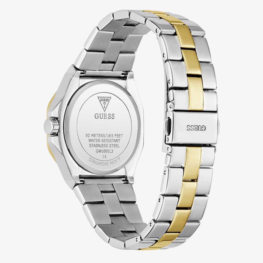 Guess Ladies Empress Two Tone Bracelet Watch GW1095L3