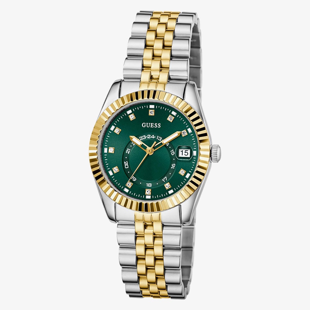 Guess Ladies Jada Three Tone Colour Bracelet Watch GW0936L3