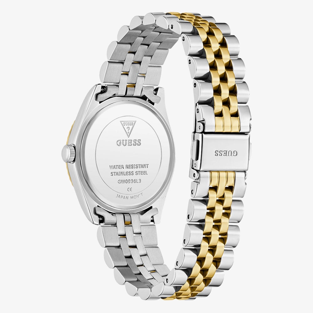 Guess Ladies Jada Three Tone Colour Bracelet Watch GW0936L3