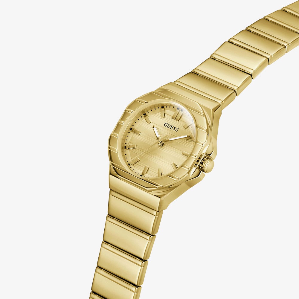 Guess Ladies Jaqueline GoldBracelet Watch GW1110L2