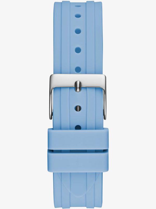 Guess  Heiress Blue Rubber Strap Watch GW0407L1