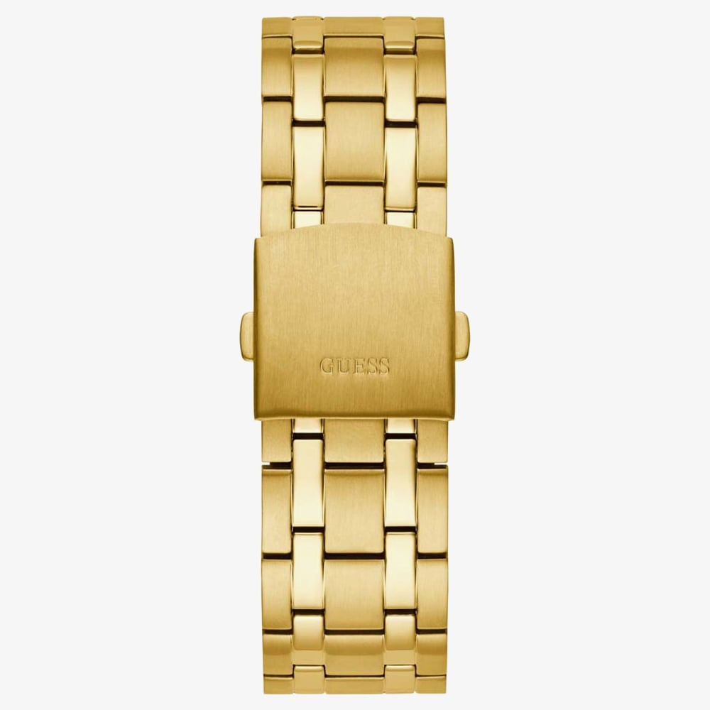 Guess Mens Continental Gold Tone Watch GW0260G4
