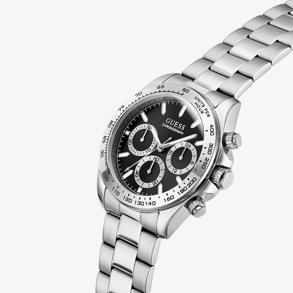 Guess Mens Arthur Silver Bracelet Watch GW1058G8