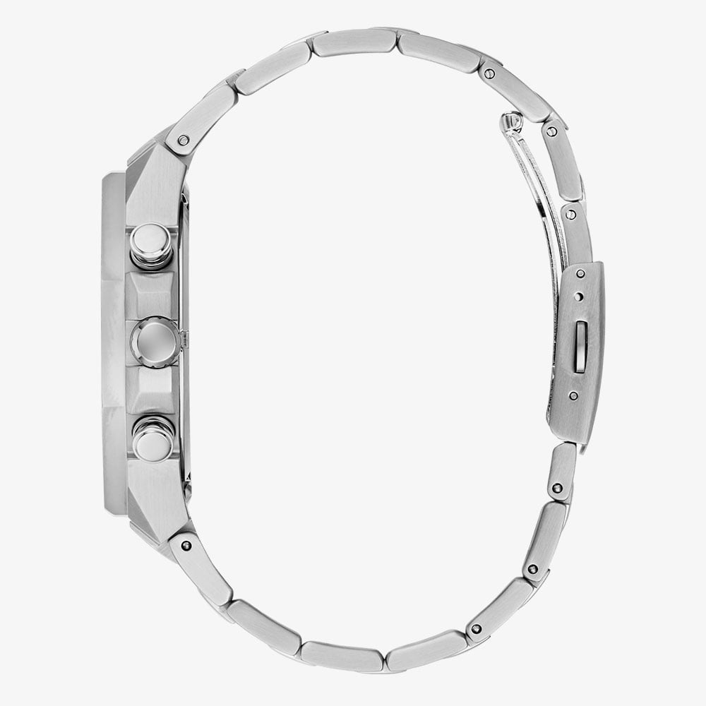 Guess Mens Blake Silver Bracelet Watch GW1122G1